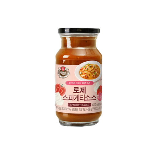 CJ Beksul Rose Spaghetti Sauce 610g