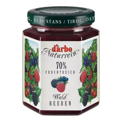 Darbo forest berries fruit spread 200g