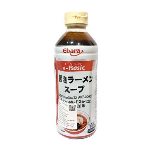 EBARA e-basic shoyu ramen soup 500ml