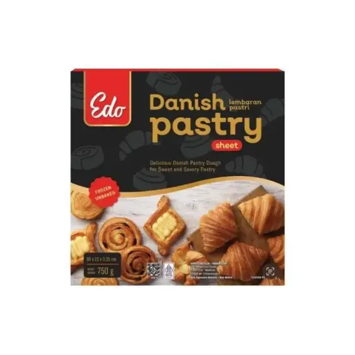 Edo Puff Pastry Sheet Danish 750g