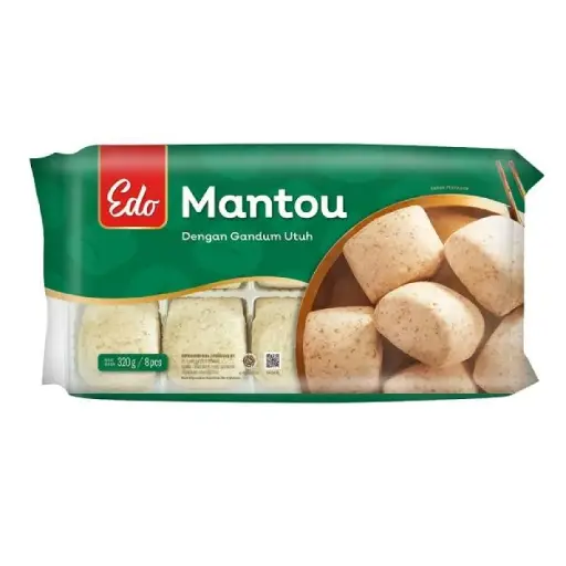 Edo mantou wholewheat 320g