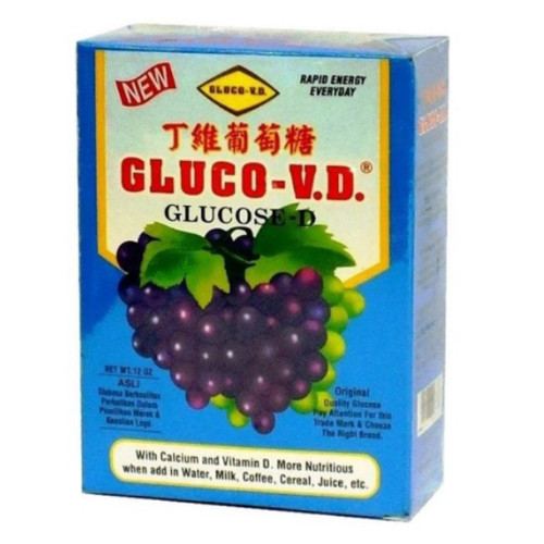 Gluco VD Glucose D Kotak 340g
