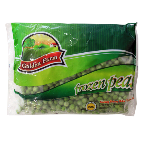 Golden Farm green peas 500g