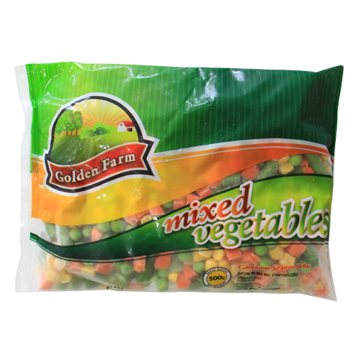 Golden Farm mixed vegetable 500g