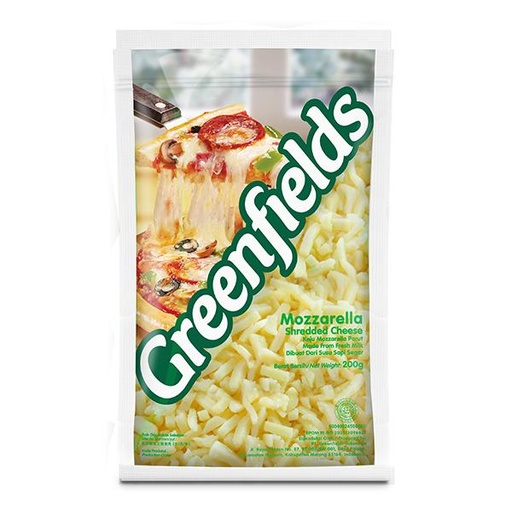Greenfields Cheese Mozzarella Shredded 200g