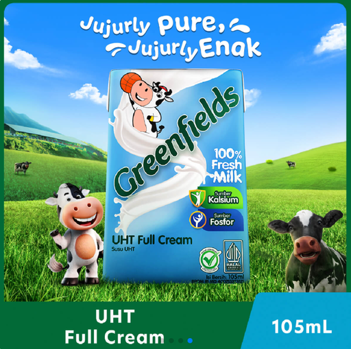 Greenfields UHT 105ml Full Cream