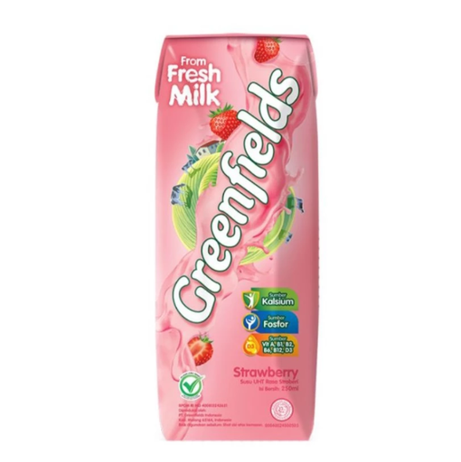 Greenfields UHT 250ml Strawberry