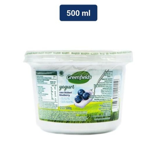 Greenfields Yogurt stir Blueberry 500g