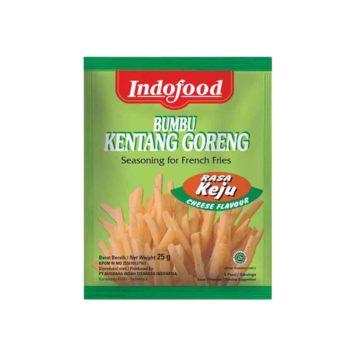 Indofood bumbu kentang goreng keju 25g