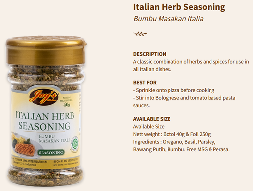 Jays Seasoning Italian Seasoning 40g