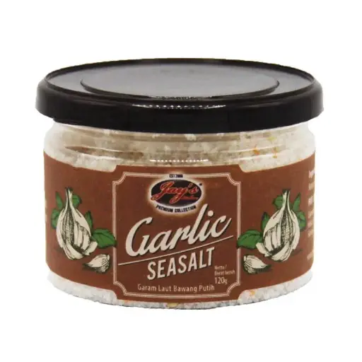 Jays Sea Salt Garlic 120g