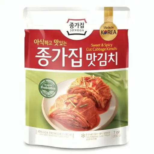 Jongga mat cut cabbage kimchi 200g