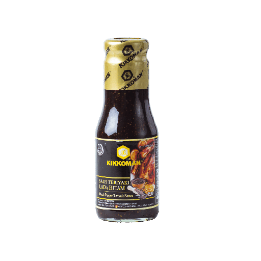Kikkoman Sauce Teriyaki Lada Hitam 300g
