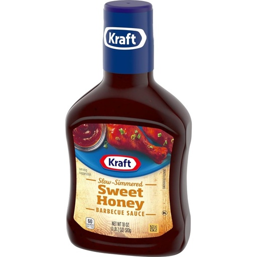 Kraft BBQ Sauce sweet honey 510g
