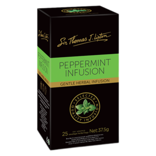 Lipton ST Tea Bag Peppermint Infusion 25s