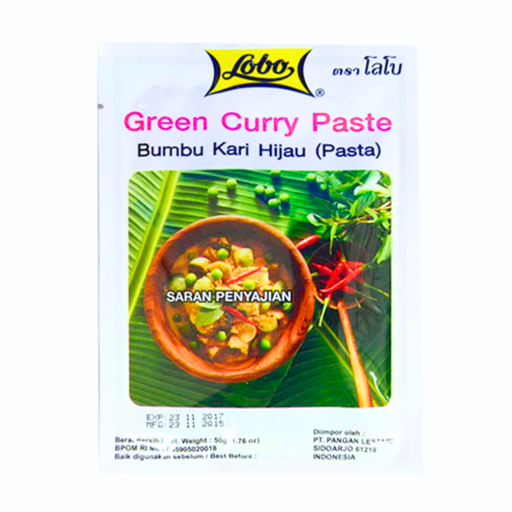 Lobo Green Curry Paste 50g
