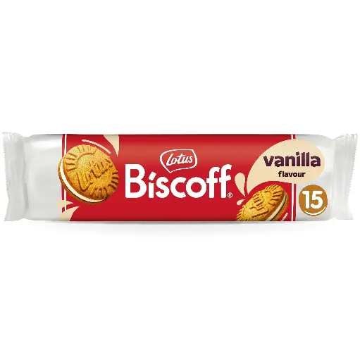 Lotus Biscoff Sandwich Biscuits Vanilla 150g