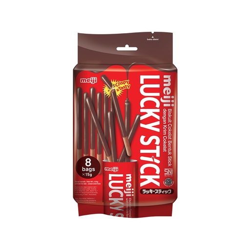 Lucky Stick fampack Choco 120g