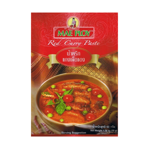 Mae Ploy red curry paste 50g