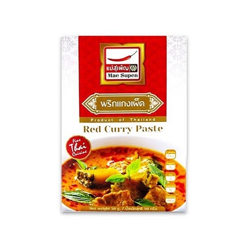Mae Supen Red Curry Paste 50g