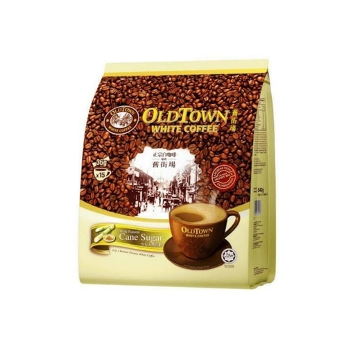 Old Town White Coffee cane Sugar 15 x 36g