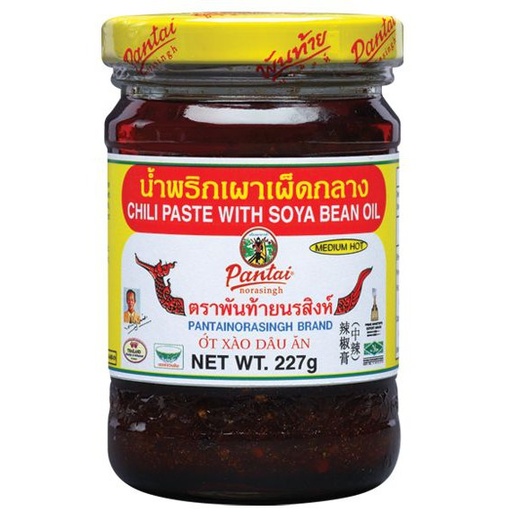 Pantai chili Paste with soya bean Oil 227g