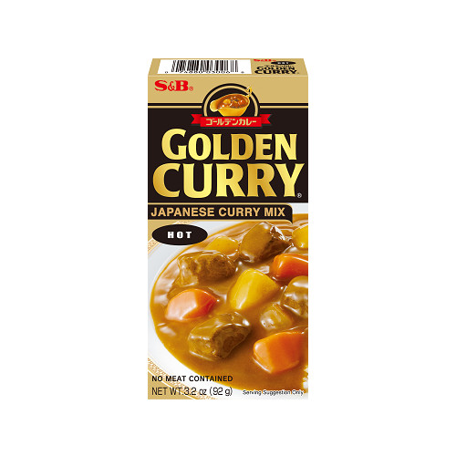 SNB Golden Curry Sauce Mix hot 92g
