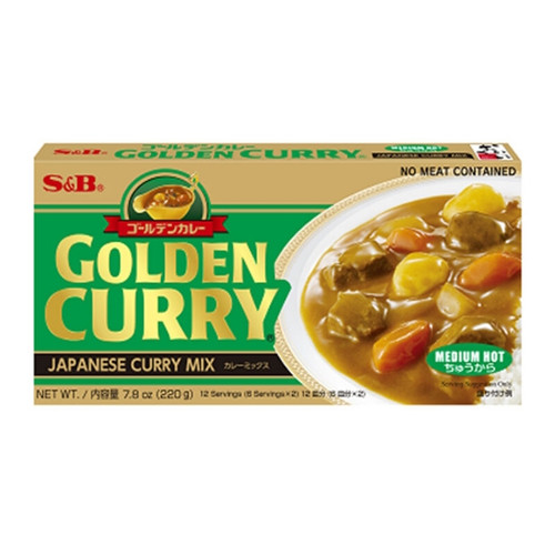 SNB Golden Curry Sauce Mix medium hot 220g