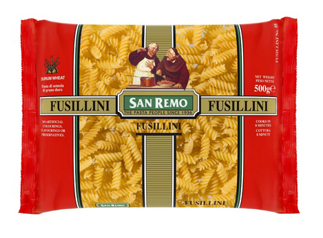 San Remo Pasta Fusillini 55# 500g