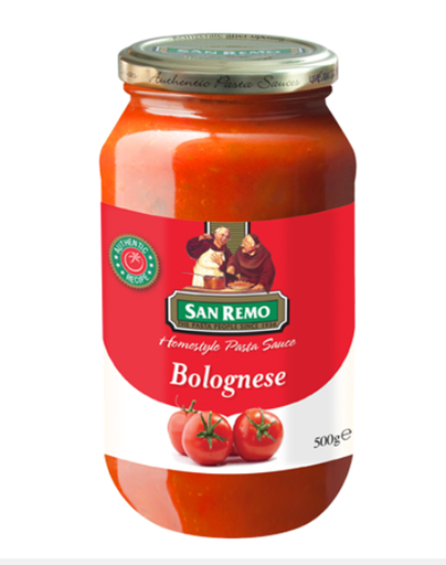 San Remo Pasta Sauce Bolognese 500g