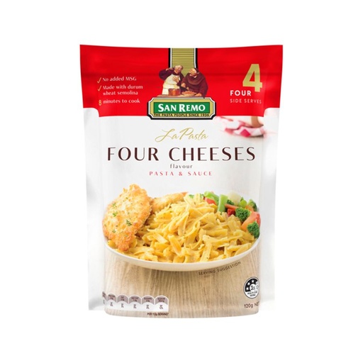 San Remo la Pasta four Cheese 120g