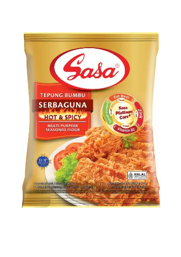 Sasa Tepung Serbaguna Hot & spicy  225g