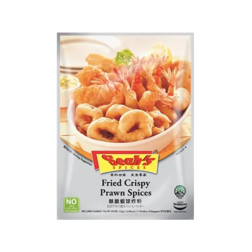 Seah Fried Crispy Prawn Spices 110g