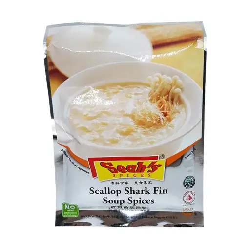 Seah Scallop Shark Fin Soup Spices 60g